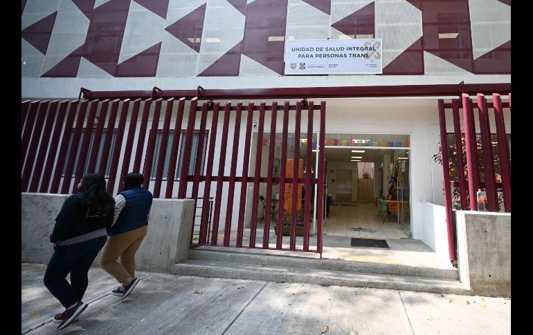 En la imagen la fachada de la primer clínica pública para personas trans en México. AFP / A. Estrella