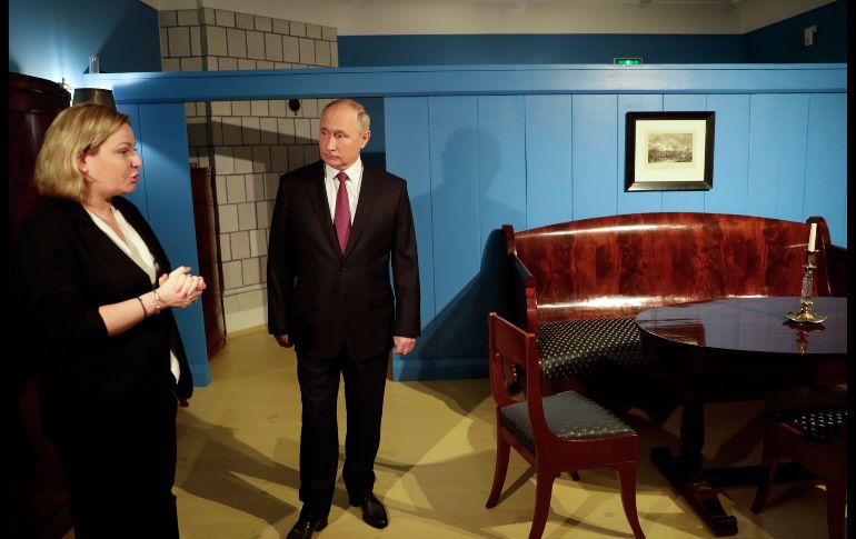 La casa-museo ocupó solo la primera planta inicialmente pero en 2019 todo el edificio fue transferido al Museo Estatal de la Historia de la Literatura Rusa. EFE / M. METZEL