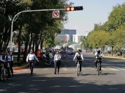 Elementos de la Policía Vial se encuentran en el punto para ayudar a agilizar el tráfico. TWITTER / @JaliscoVial