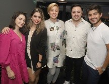 Jocy Martínez, Karen Sepúlveda, Michelle Pourroy, Christian Frey y Elí González. GENTE BIEN JALISCO/CLAUDIO JIMENO