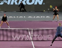 Giuliana se presentó oficialmente como la primera mexicana de la historia en jugar las WTA Finals. EFE/F. Guasco