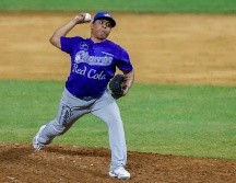Javier Solano, pitcher ganador. Los Charros son terceros en la LMP con marca de 18-14. TWITTER/charrosbeisbol