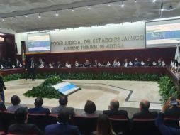 El Supremo Tribunal de Justicia de Jalisco fue sede de la cuarta asamblea ordinaria de la Comisión Nacional de Tribunales Superiores de Justicia. EL INFORMADOR / R. Rivas