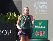 Kontaveit había perdido históricamente sus tres enfrentamientos frente a Pliskova, pero en el segundo set desapareció por completo esos fantasmas. EL INFORMADOR/A. CAMACHO