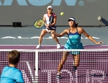 Las niponas fueron quienes demostraron mayor eficacia en la cancha del Estadio Akron de Tenis y conquistaron los dos sets. EFE/F. GUASCO