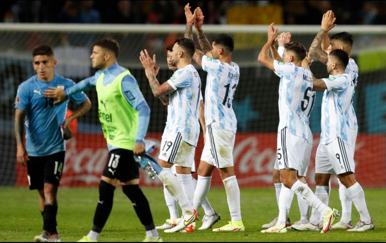 Messi ingresó al terreno de juego al minuto 76. AFP/M. Campodonico