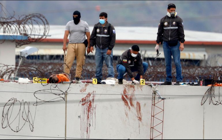 El enfrentamiento se desató debido a que las bandas se disputan el liderazgo en el pabellón pues su cabecilla fue puesto en libertad recientemente. AP / J. Sánchez