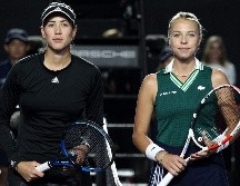 DEL OTRO LADO. Muguruza y Kontaveit sellaron su boleto a Semifinales. AFP/U. RUIZ