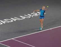 Katerina Siniakova y su compañera sellaron su pase a Semifinales en las WTA Finals. EFE/ARCHIVO
