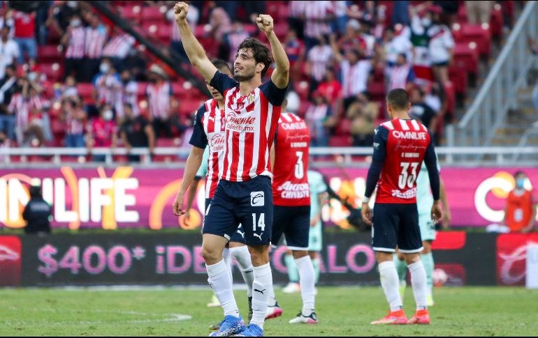 CHIVAS. El Rebaño se medirá al Puebla el sábado 20 de noviembre en el Estadio Cuauhtémoc. IMAGO7