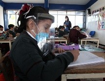 A partir de hoy, las escuelas de Jalisco podrán recibir al 100 por ciento de los estudiantes de educación básica y media superior para tomar clases presenciales de lunes a viernes. EL INFORMADOR / A. Camacho