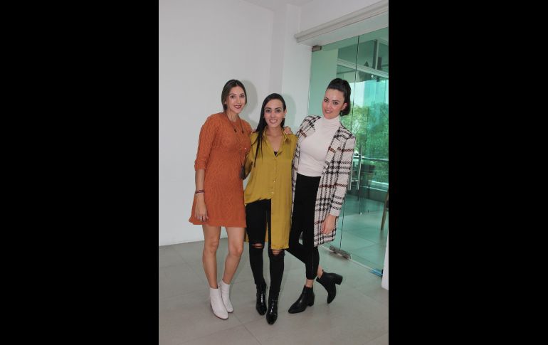 Anny Vasquez, Natalie Romero y Sandra Vargas. GENTE BIEN JALISCO/ESMERALDA ESCAMILLA