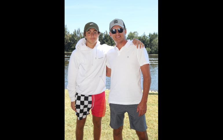 Jaime Palomino y Aldo Ibarrarán. GENTE BIEN JALISCO/CLAUDIO JIMENO