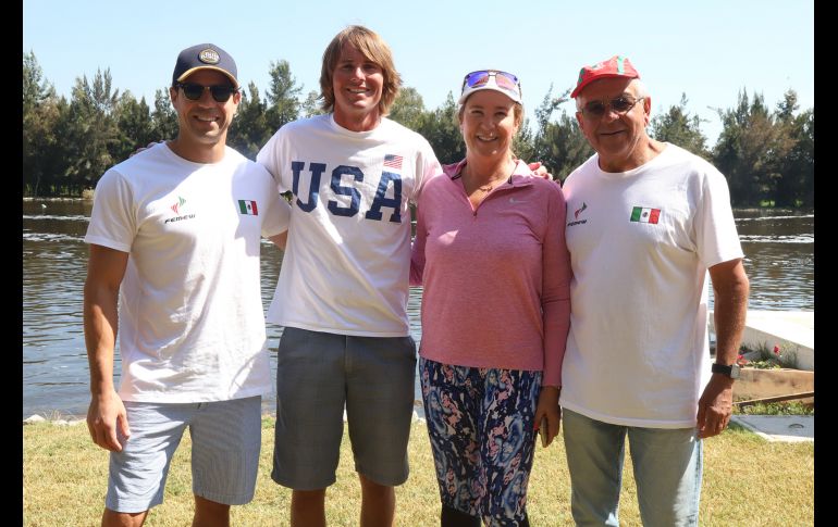 Carlos Lamadrid, Nate Smith, Güera Hernández y Carlos Lamadrid. GENTE BIEN JALISCO/CLAUDIO JIMENO