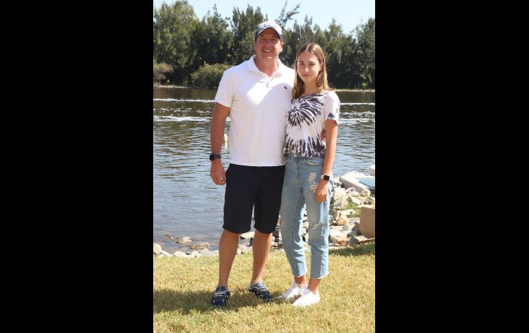 Jorge Suárez e Isabella Suárez. GENTE BIEN JALISCO/CLAUDIO JIMENO