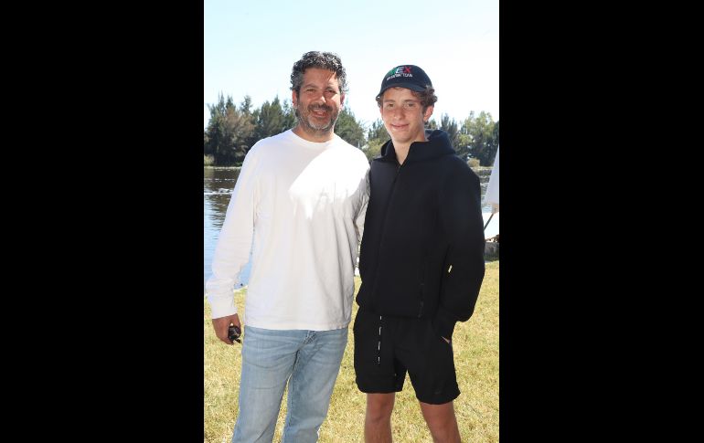 Arturo y Mateo Chico. GENTE BIEN JALISCO/CLAUDIO JIMENO