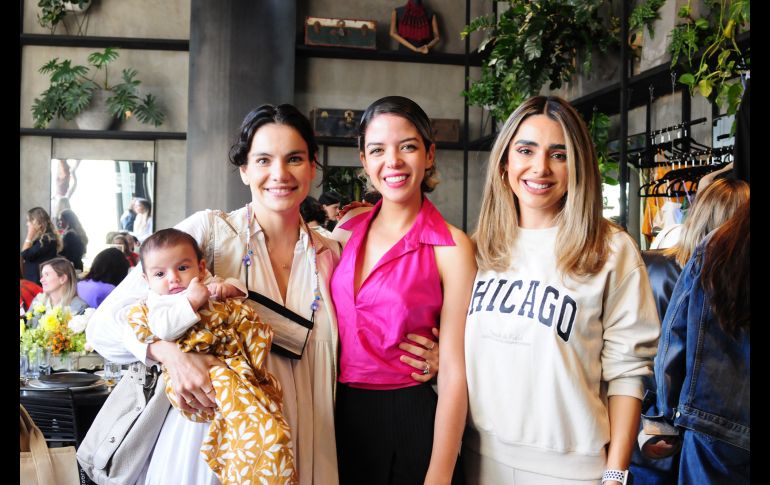 Rafaella Ibarra, Ayari Anaya, Romina Gómez e Ilse Jiménez. GENTE BIEN JALISCO/MARIFER RACHED