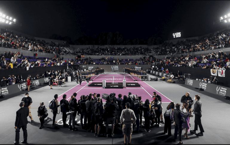 La legendaria tenista entregará el trofeo del duelo de Singles entre Muguruza y Kontaviet. IMAGO7/F. Meza