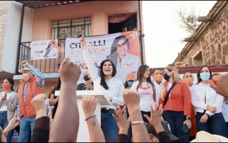 Citlalli Amaya. Candidata de Movimiento Ciudadano. ESPECIAL