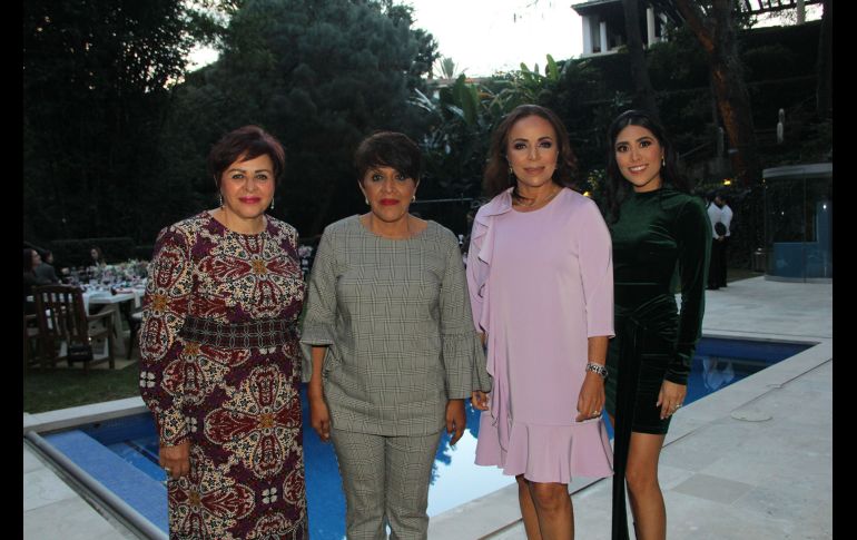 Martha, Cinthya y Gaby Campos y Stephany Guillén. GENTE BIEN JALISCO/ESMERALDA ESCAMILLA