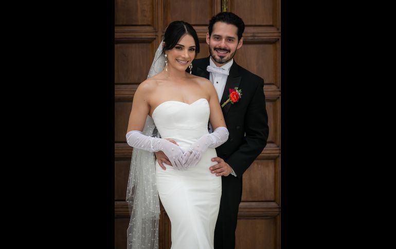 Mariana Vera y Vicente Albores. GENTE BIEN JALISCO/JORGE SOLTERO