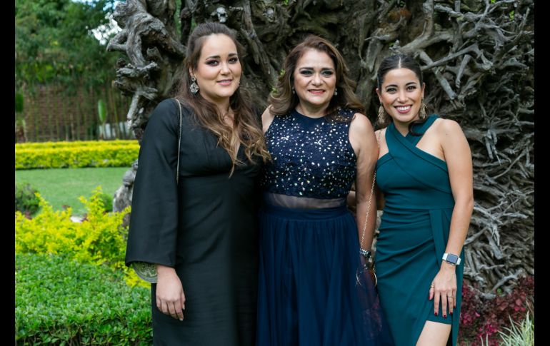 Aidé Gómez, Lorena García y Karla Gómez. GENTE BIEN JALISCO/JORGE SOLTERO