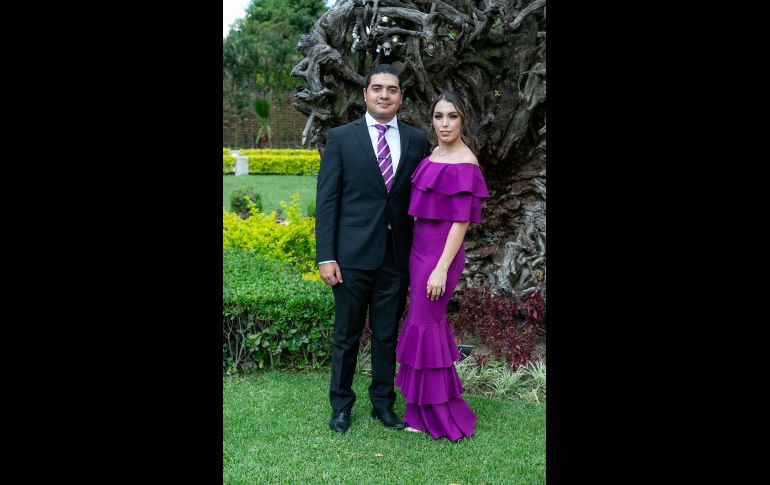 Guillermo García y Michelle Romero. GENTE BIEN JALISCO/JORGE SOLTERO