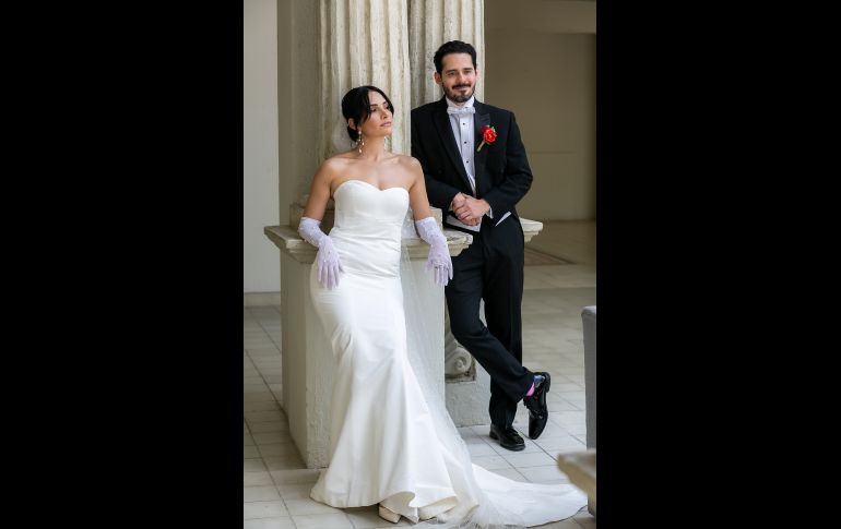 Mariana Vera y Vicente Albores. GENTE BIEN JALISCO/JORGE SOLTERO