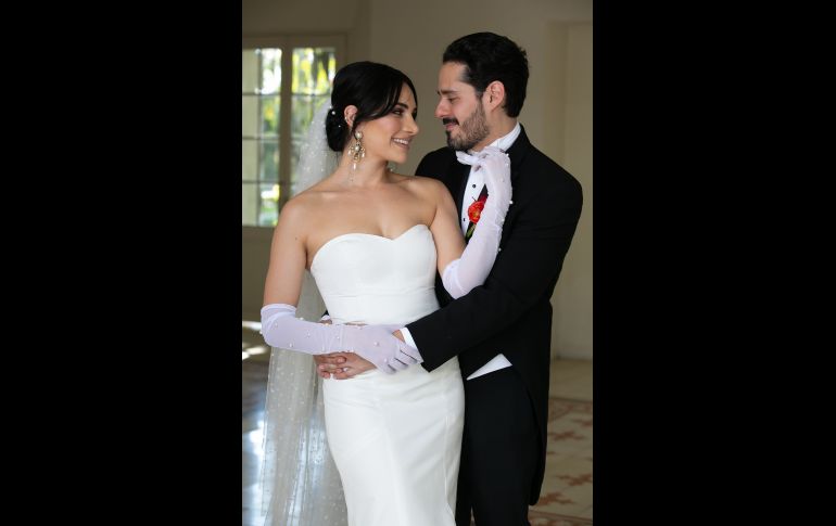 Mariana Vera y Vicente Albores. GENTE BIEN JALISCO/JORGE SOLTERO