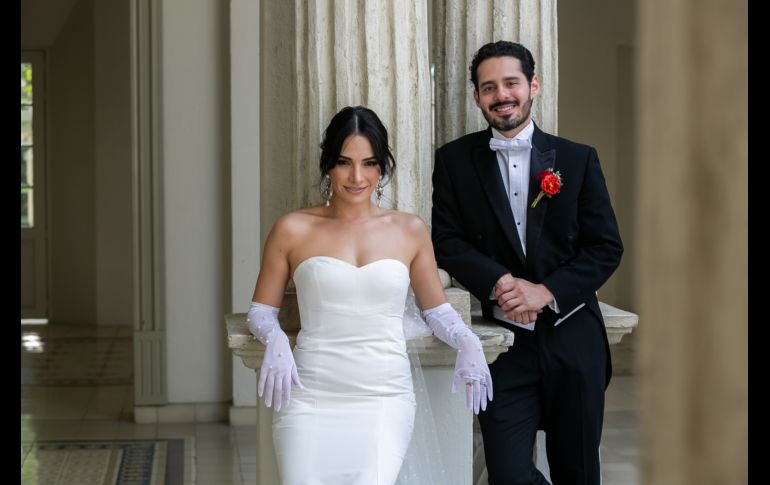 Mariana Vera y Vicente Albores. GENTE BIEN JALISCO/JORGE SOLTERO