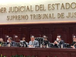 El pleno del STJE también acordó dejar sin efecto la licencia que había autorizado al magistrado Covarrubias. EL INFORMADOR/R. Rivas Uribe