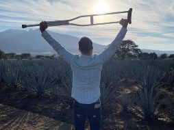 NO HAY PRISA. Iván García celebró su recuperación y aseguró que de momento no tiene prisa por volver a la competencia. TWITTER/@Ivangarciapollo