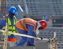 De acuerdo con un portavoz del gobierno Qatar está estudiando las recomendaciones de la OIT y seguirán trabajando en conjunto. AFP/ G. Cacace