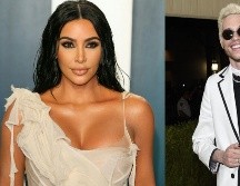 Este viernes se confirmaron los rumores de un romance entre la empresaria de 41 años Kim Kardashian y el comediante de 28 años, Pete Davidson. AFP/AP