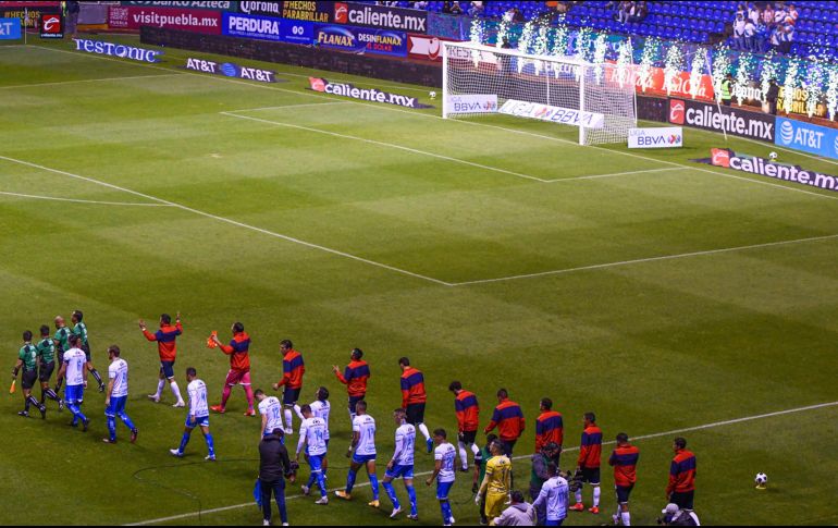 El partido entre La Franja y el Rebaño Sagrado será transmitido por la señal de Azteca 7, en punto de las 21:00 horas de esta noche. IMAGO7/R. Peña