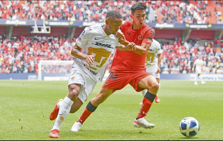 El duelo ente Toluca y Pumas de la Fase Regular terminó 2-1 a favor de los escarlatas. IMAGO7
