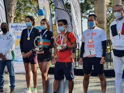 Ximena Buenfil y Fabián de Loza fueron los ganadores al cruzar la meta en las ramas femenil y varonil, respectivamente. EL INFORMADOR