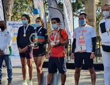 Ximena Buenfil y Fabián de Loza fueron los ganadores al cruzar la meta en las ramas femenil y varonil, respectivamente. EL INFORMADOR