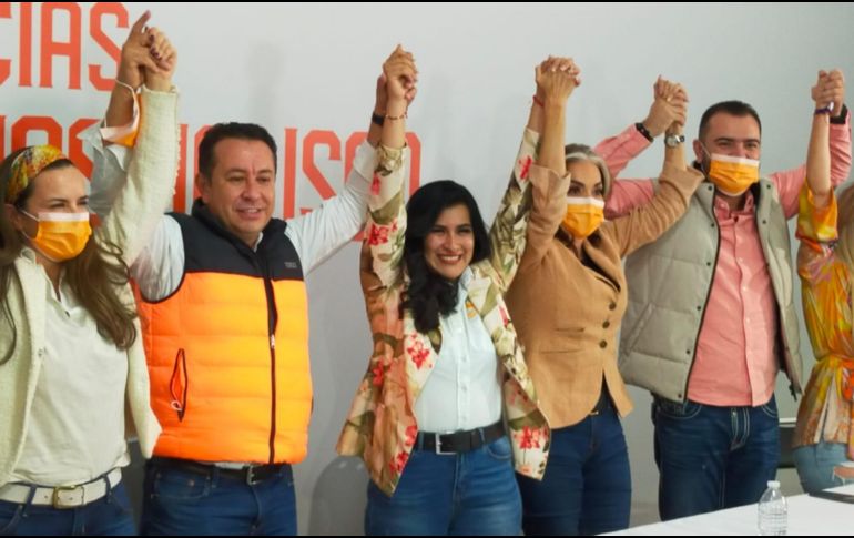 “Ganamos, ganó de nueva cuenta la justicia y su servidora el día de hoy se ratifica nuevamente como la próxima presidenta municipal de San Pedro Tlaquepaque