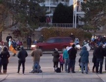 El auto que presuntamente arrolló a una multitud durante el desfile de Navidad en Waukesha, Wisconsin. EFE/EPA/City of Waukesha