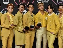 BTS triunfó como “Artista del año” en los American Music Awards 2021. AP / J. Strauss