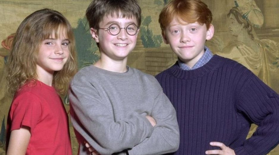 Emma Watson, Daniel Radcliffe y Rupert Grint fueron las principales estrellas de toda la franquicia cinematográfica. GETTY IMAGES