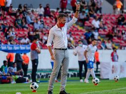 El entrenador argentino de Atlas toma en cuenta el momento por el que atraviesa Rayados, in embargo, dice que en su equipo están enfocados, primero en el partido de ida en el Estadio BBVA. IMAGO7