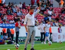 El entrenador argentino de Atlas toma en cuenta el momento por el que atraviesa Rayados, in embargo, dice que en su equipo están enfocados, primero en el partido de ida en el Estadio BBVA. IMAGO7