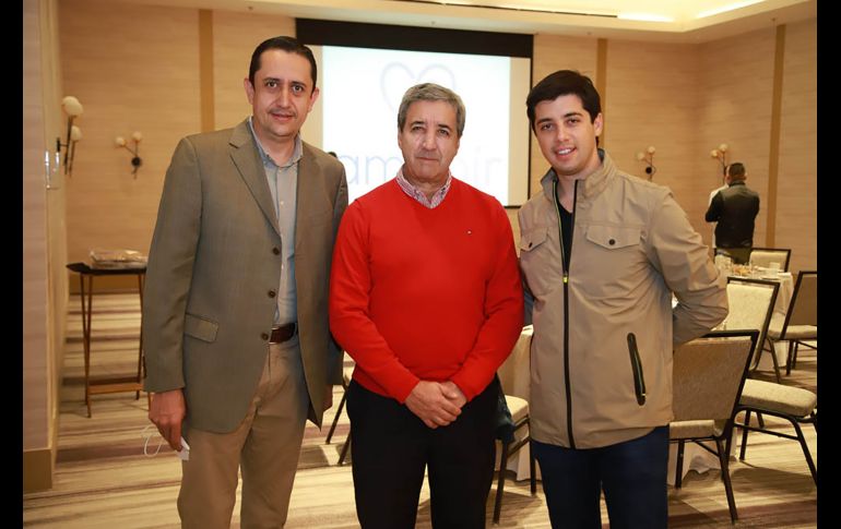 Felipe Romer, Guillermo Carrillo y Guillermo Carrillo. GENTE BIEN JALISCO/TONY MARTÍNEZ