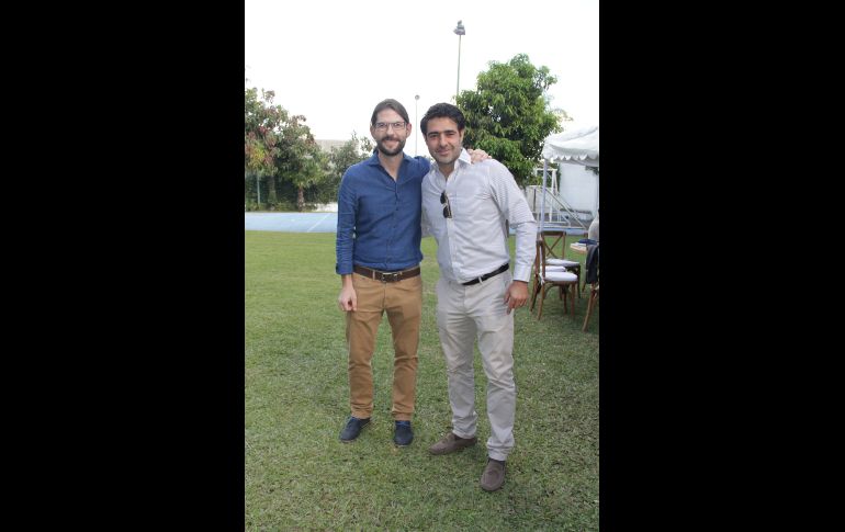 Guillermo Sánchez y Lorenzo Lancaster. GENTE BIEN JALISCO/ESMERALDA ESCAMILLA