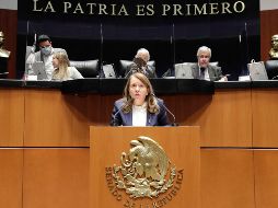 Loretta Ortiz obtuvo 92 votos a favor en el Senado este martes. EFE/Senado de la República