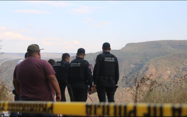 Se solicitó apoyo de la Unidad de Protección Civil y Bomberos del Estado de Jalisco para recuperar los cadáveres y los restos humanos. ESPECIAL