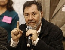 Fernández Noroña retuiteó una imagen del sondeo que realiza en su canal de YouTube Jesús López Almejo. SUN/ARCHIVO