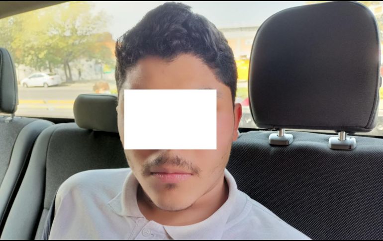 El detenido se identificó como Yoshua “N”, de 21 años. ESPECIAL